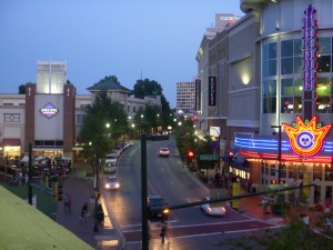 downtown Silver Spring, MD