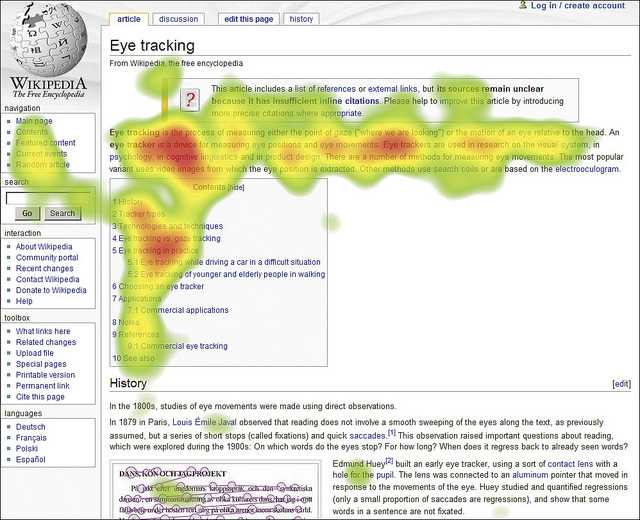 eye tracking image
