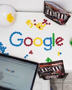 Google in Candy - Happy Halloween