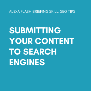 Submitting your content to search engines
